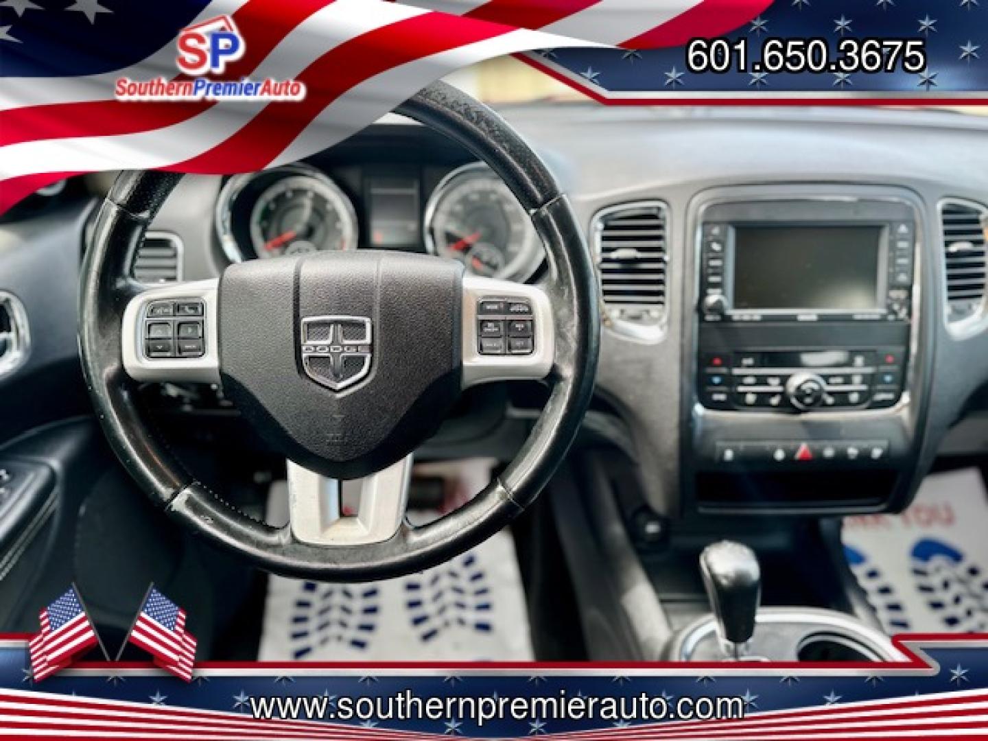 2011 RED DODGE DURANGO BOULEVARD (C (1D4RE5GG2BC) , located at 922 W. Beacon St., Philadelphia, MS, 39350, (601) 650-3675, 32.770447, -89.127151 - Photo#18